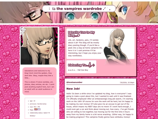 blog screenshot
