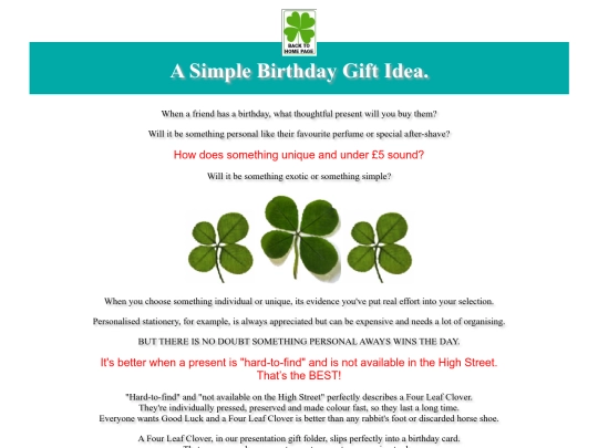 birthdaygiftidea screenshot