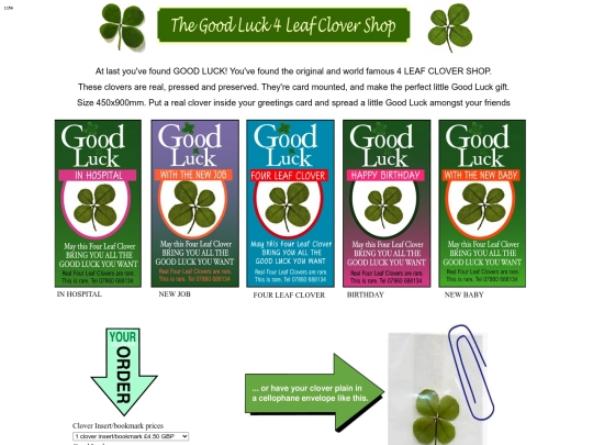 cloverInserts screenshot