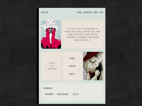 index screenshot