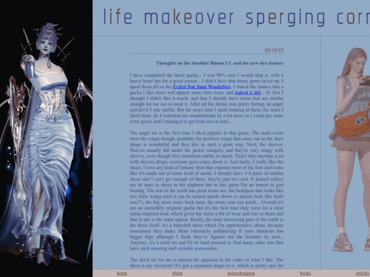 life-makeover-diary screenshot