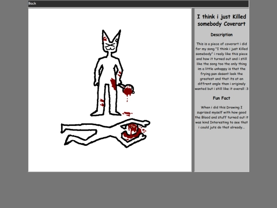 ArtViewer3000/ViewingPageIThinkIJustKilledSomebodyCoveart screenshot
