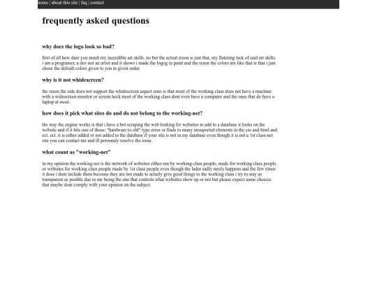 cool project/fag screenshot