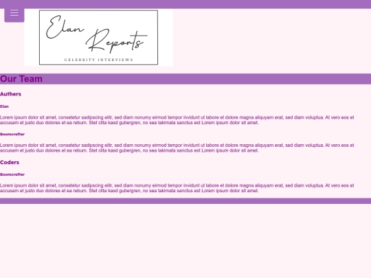 lena website/ourteam screenshot