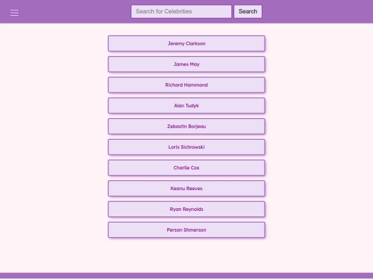 lena website/searchpage screenshot