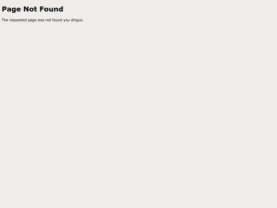 not_found screenshot