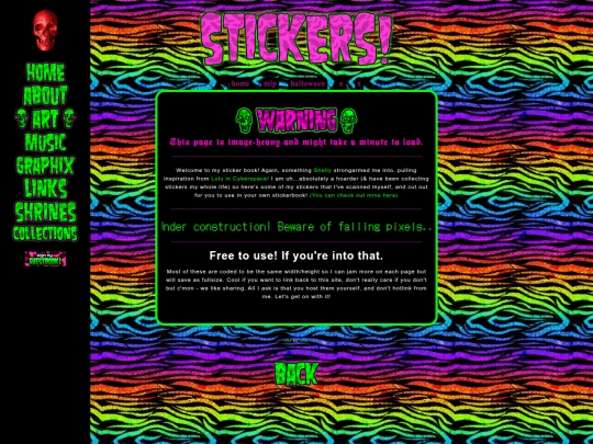 art/stickers screenshot