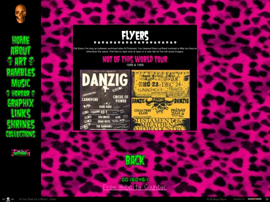 shrines/danzig/flyers screenshot