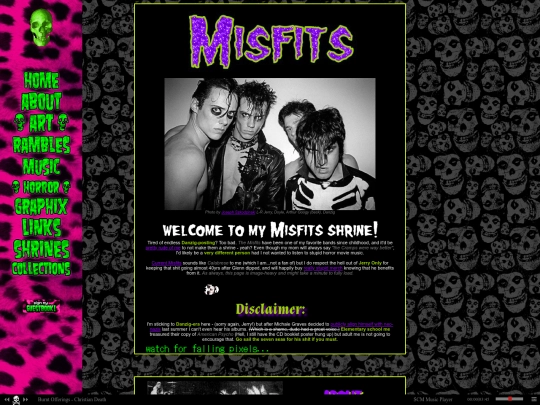 shrines/misfits/main screenshot