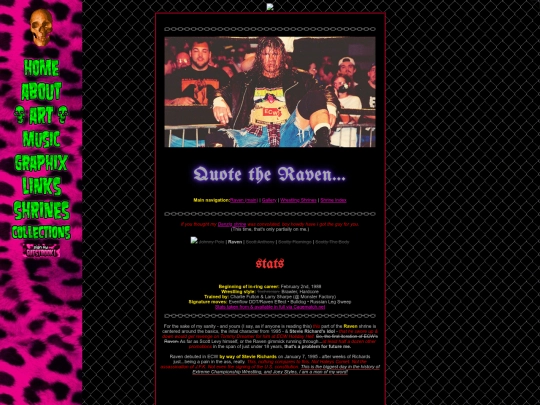 shrines/wrasslin/raven/ecw screenshot