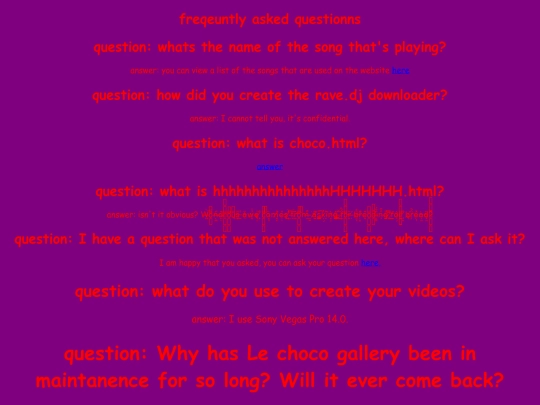 faq screenshot
