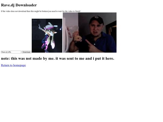 rave.dj screenshot