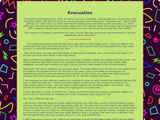 blogs/evacuation screenshot