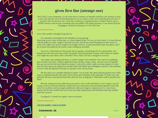 blogs/givenfirst screenshot