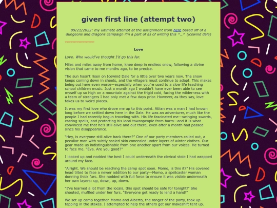 blogs/givensecond screenshot