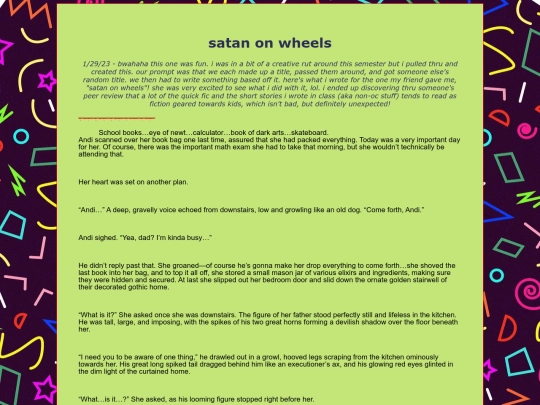 blogs/satanonwheels screenshot