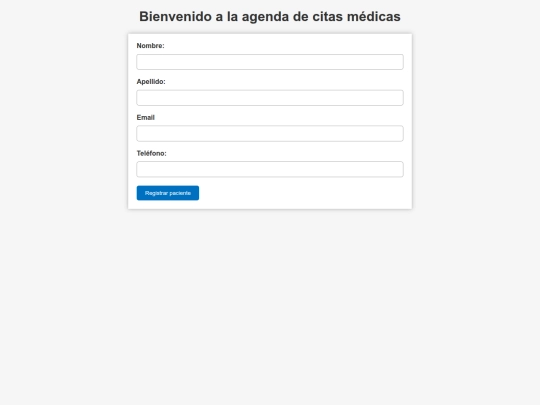 Registrar_paciente screenshot