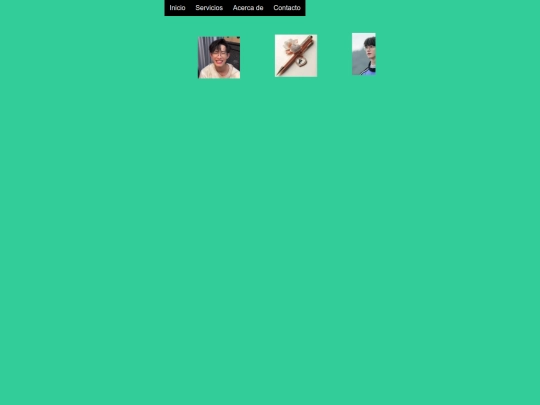 menus desplejables screenshot