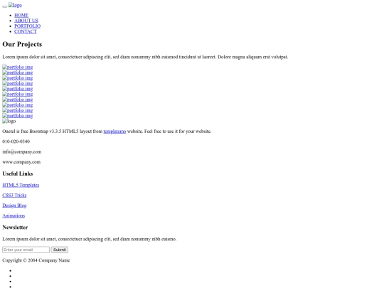 css/portfolio screenshot