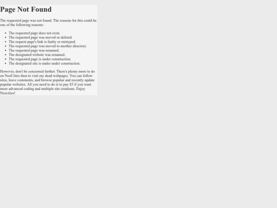 not_found screenshot