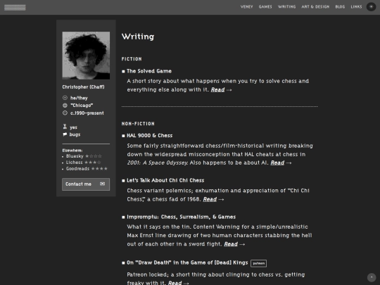 writing screenshot
