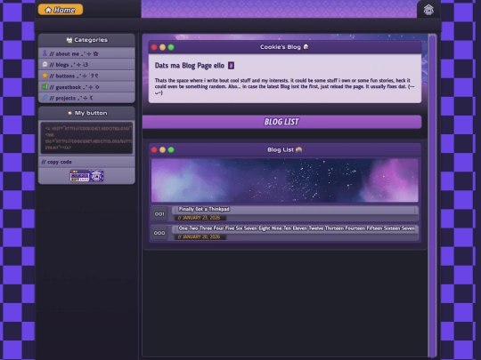 pages/blog screenshot