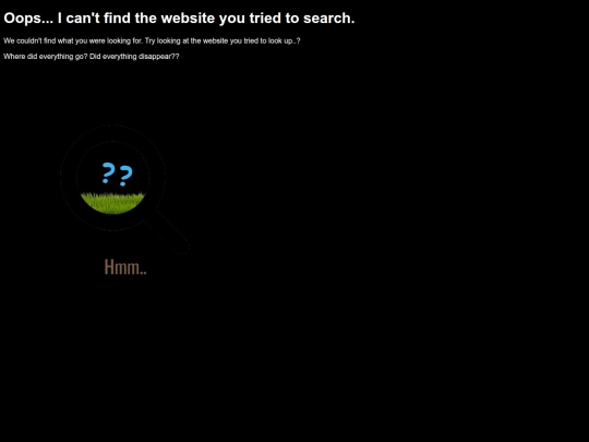 not_found screenshot