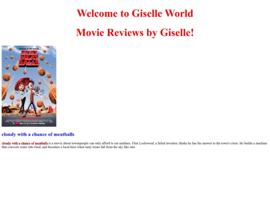MovieReview screenshot