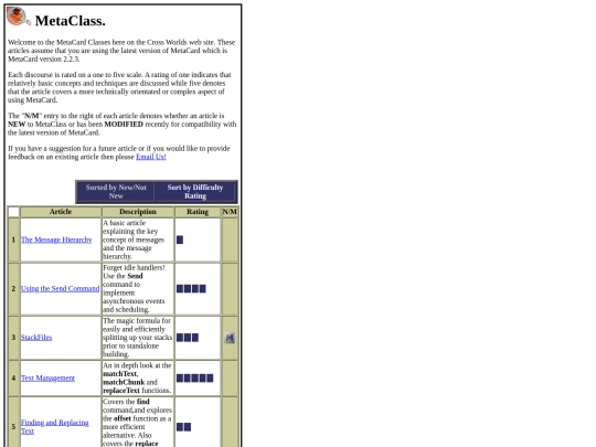 metaclass screenshot