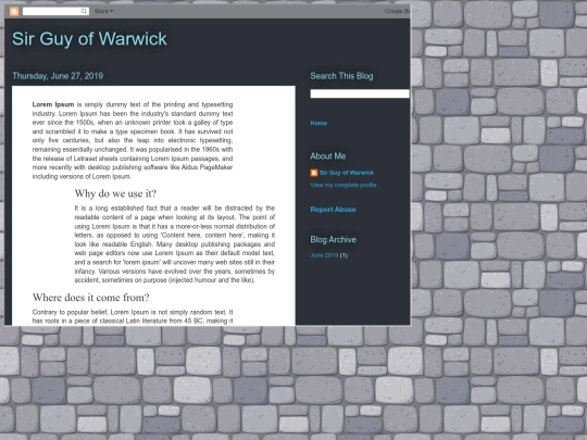 blog screenshot