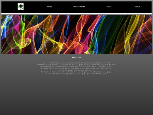 sciencefair/about screenshot