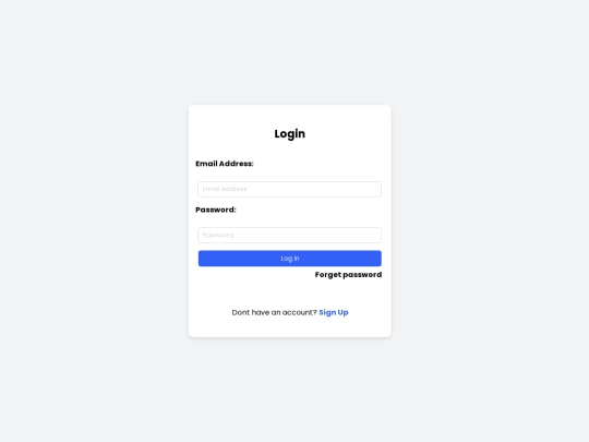 pages/login screenshot