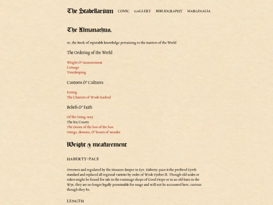 almanachus screenshot