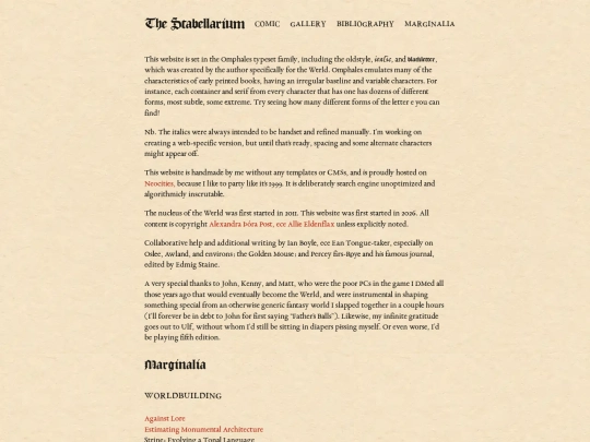 marginalia screenshot