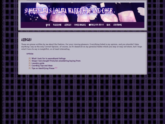 articles screenshot