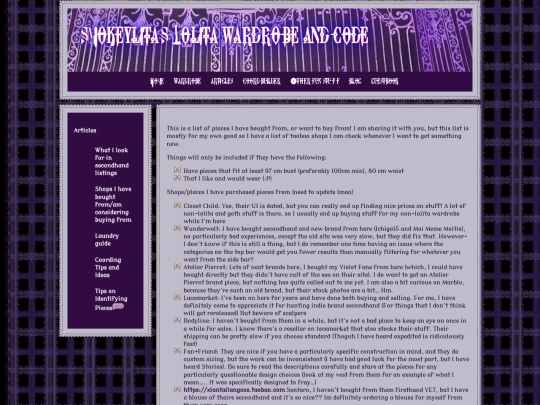 articles/shops screenshot