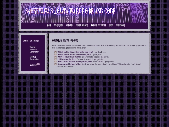 funthings/quizzes screenshot