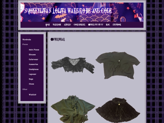 wardrobe/outerwear screenshot