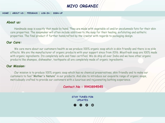 miyo/About screenshot