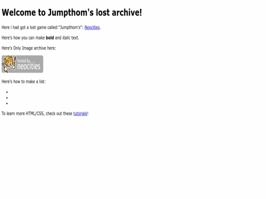 index screenshot