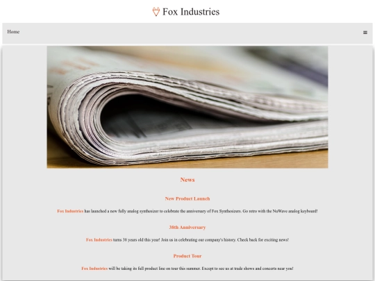 fox_industries/news screenshot