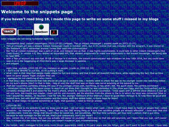 snippets screenshot