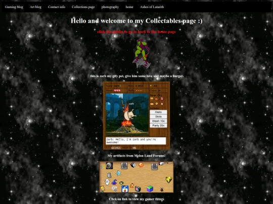 collections screenshot