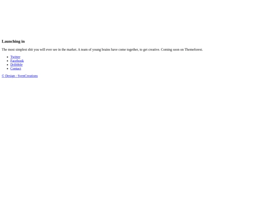 projectsection/index-coming-soon screenshot