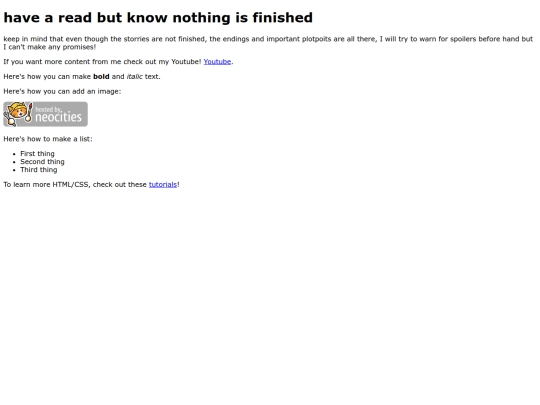 index screenshot
