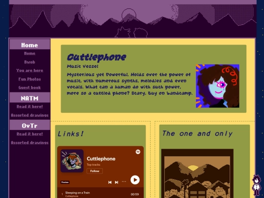 Cuttlephone_page screenshot