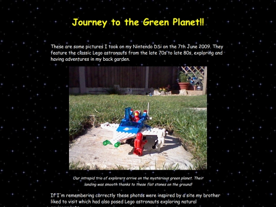 zine/space09 screenshot