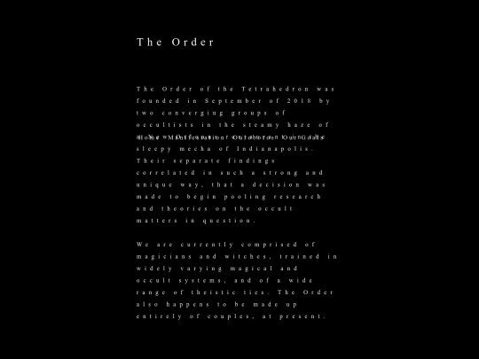 TheOrder screenshot
