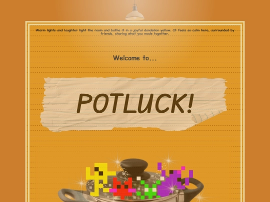 potluck screenshot