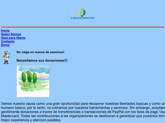 donacion screenshot